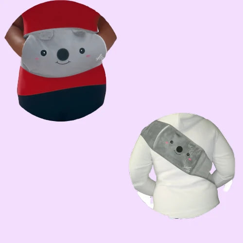 Personalised Koala hot water bottle Belt