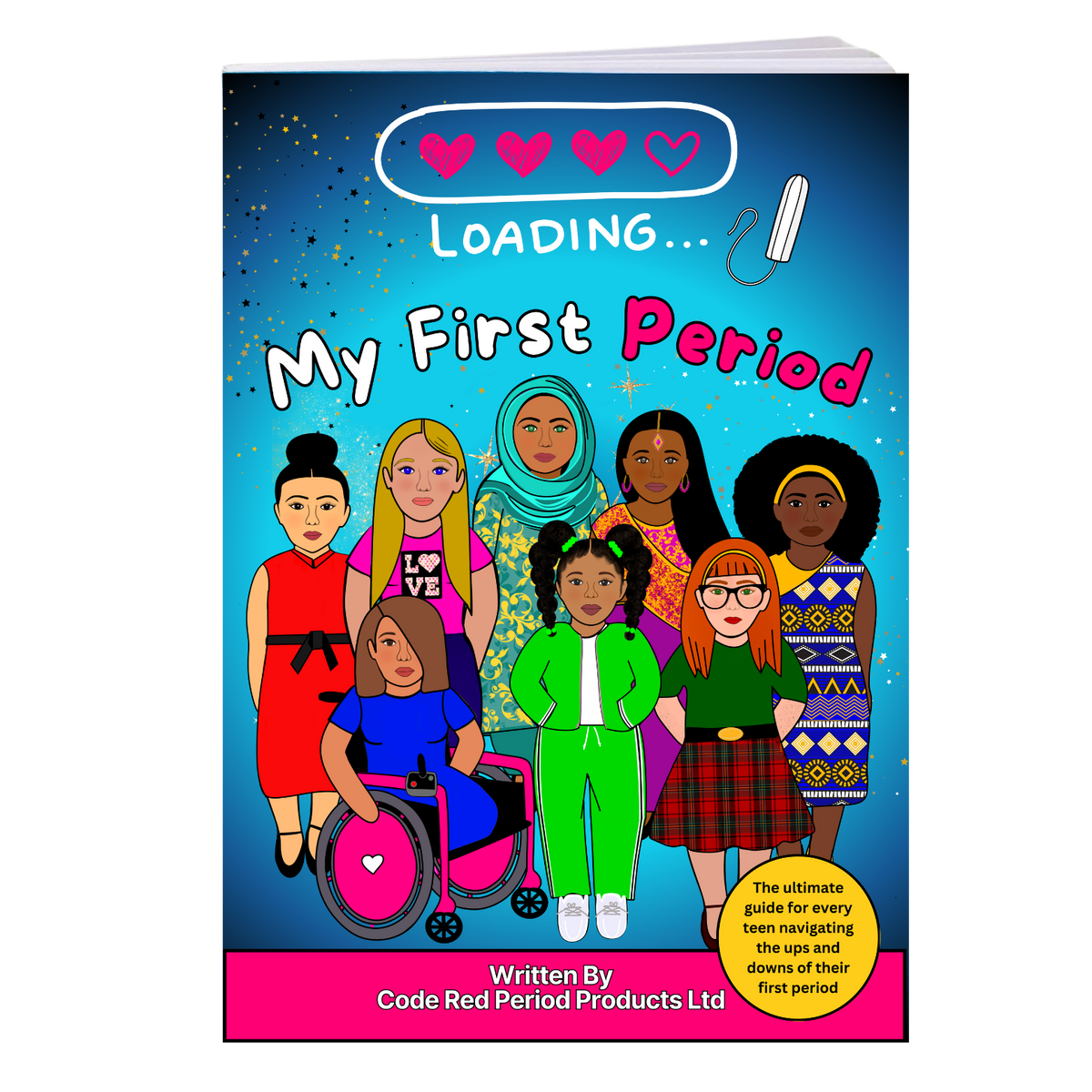 Loading My First Period story book by Code Red Period Products