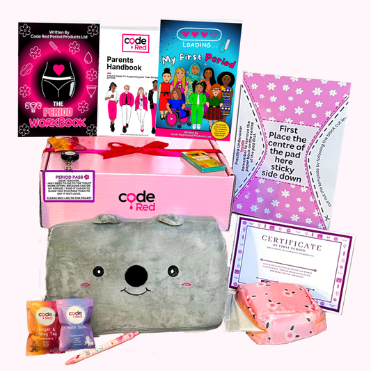 My first Period Starter Kit- Hot Water Bottle Package