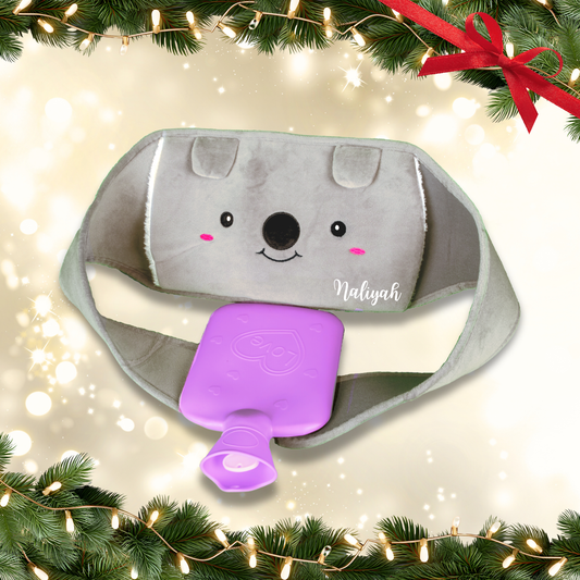 Personalised Koala hot water bottle Belt