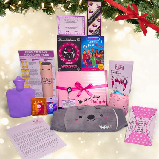 Christmas Personalised Period Starter Kit