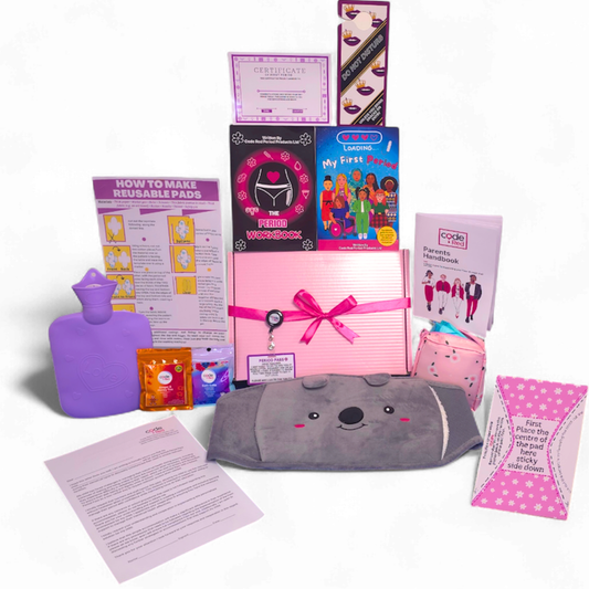 My first Period Starter Kit- Hot Water Bottle Package