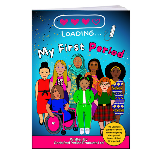 Loading My First Period story book by Code Red Period Products